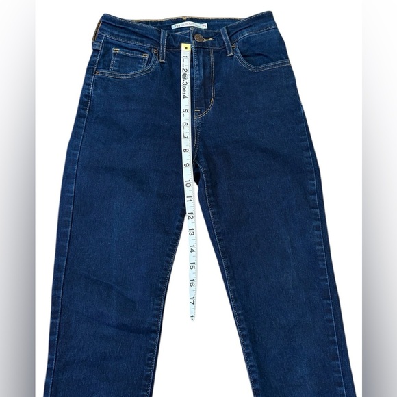 NWOT, Levi’s, 721 High Rise Skinny Jeans, Size 25, Dark Blue - Picture 10 of 14